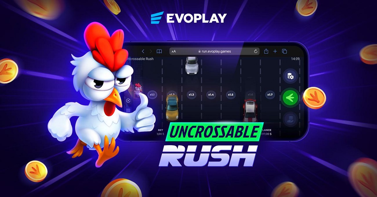 Uncrossable Rush Hacksaw Gaming — crash con RTP 98,15%